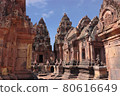 Angkor Wat archaeological site, treasure, Banteay Srei archaeological site / Cambodian landscape 80616649