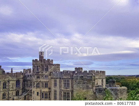 Warwick Castle in Warwick,  Warwickshire, United Kingdom 80617783