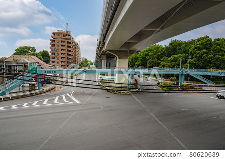 Kanpachitomei entrance intersection Kanpachitomei entrance intersection 80620689