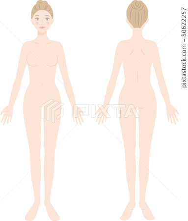 女性裸體全身 80622257