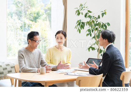 中間夫婦業務談話商人 80622359