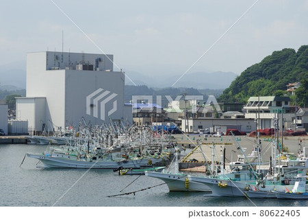 茨城縣北原市大津町大津漁港風光 80622405