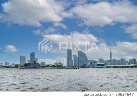 從鱸魚（海）看到的橫濱港未來的風景 80624647
