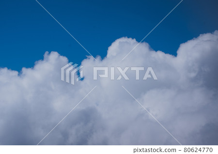 A blue sky from an airplane A blue sky from an airplane 80624770