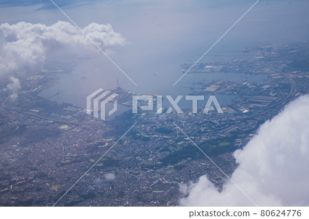 Aerial photograph from an airplane Aerial photograph from an airplane 80624776