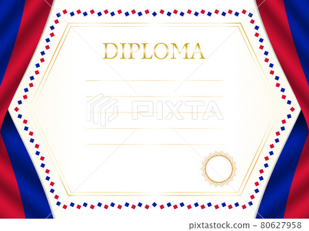Horizontal frame and border with Haiti flag Horizontal frame and border with Haiti flag 80627958