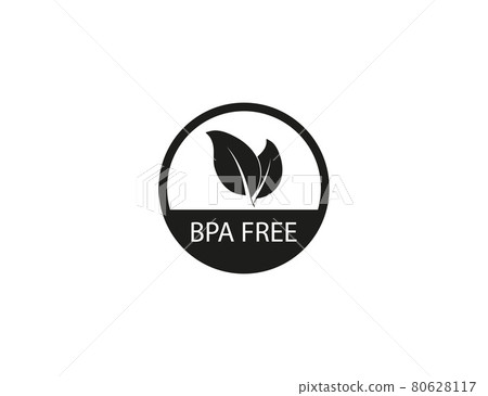 Bpa free, label, eco icon. Vector illustration. flat design. Bpa free, label, eco icon. Vector illustration. flat design. 80628117