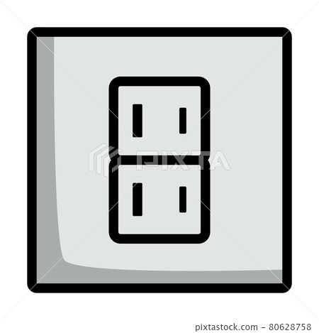 Japan Electrical Socket Icon 80628758