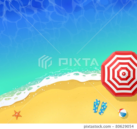 Coast of sea, ocean with sand, Coast of sea, ocean with sand, 80629054