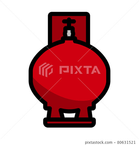 Gas Cylinder Icon Gas Cylinder Icon 80631521