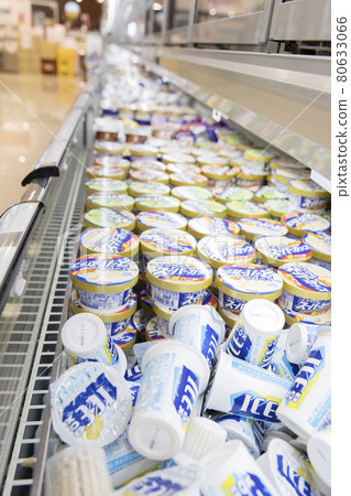 超市冰淇淋部門形象 80633066