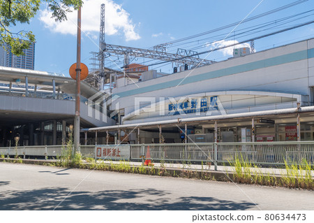 Scenery in front of the station Noda Station (Hanshin) / Noda Hanshin Station 80634473