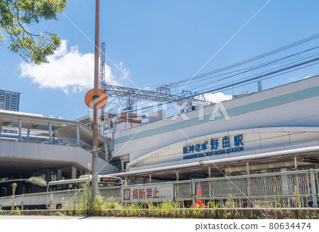 Scenery in front of the station Noda Station (Hanshin) / Noda Hanshin Station 80634474