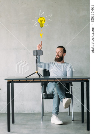 blog idea video influence inspired blogger phone blog idea video influence inspired blogger phone 80635462