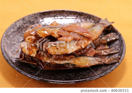 Sardine miso boiled fish dish boiled fish side dish 80636551