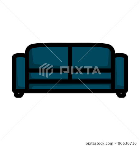 Office Sofa Icon Office Sofa Icon 80636716