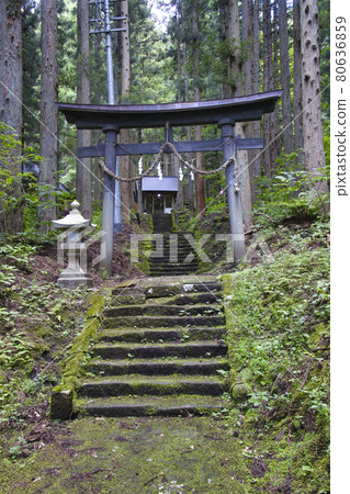 神秘的青鬼神社青鬼村 長野縣白馬村 神秘的青鬼神社青鬼村 長野縣白馬村 80636859