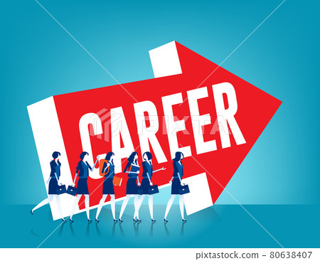 Career growth to success. Personal team working together Career growth to success. Personal team working together 80638407