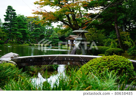 A quaint garden landscape A quaint garden landscape 80638485