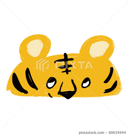 賀年片素材_生肖_虎年_虎圖 賀年片素材_生肖_虎年_虎圖 80639444