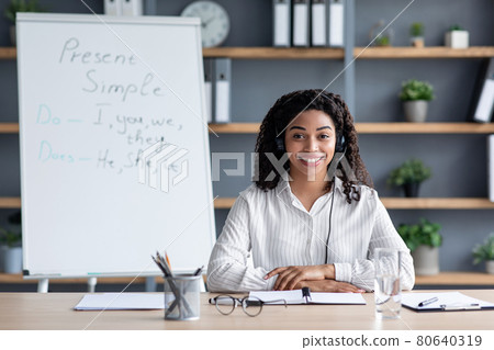 Online tutor, work remotely, modern education at home, social distance at covid-19 pandemic Online tutor, work remotely, modern education at home, social distance at covid-19 pandemic 80640319