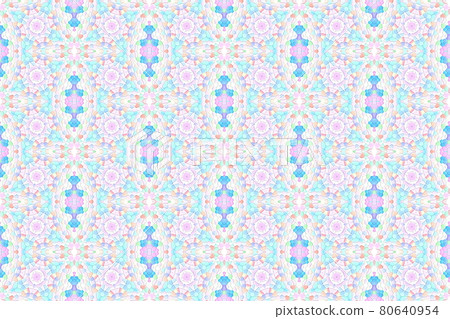Geometric pattern design by mosaic technique 80640954