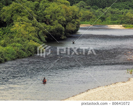 Ayu fishing of Mikami River Ayu fishing of Mikami River 80641072