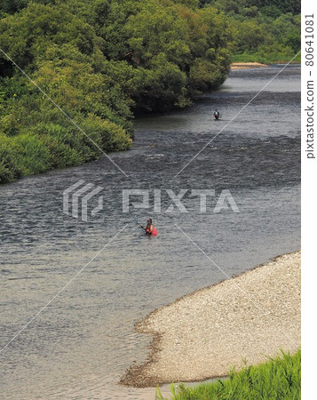 Ayu fishing of Mikami River Ayu fishing of Mikami River 80641081