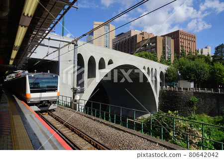 August Chiyoda 235 Hijiribashi and Chuo Line Special Rapid Service 80642042