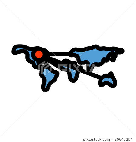 Logistic Concept Icon 80643294