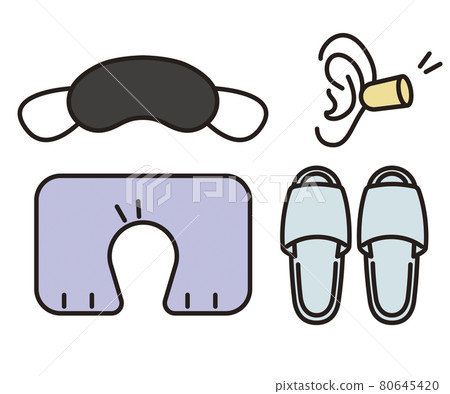 Simple illustration vector illustration of travel goods Simple illustration vector illustration of travel goods 80645420