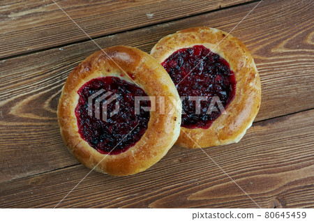 Vatrushkai- patties with cowberr 80645459