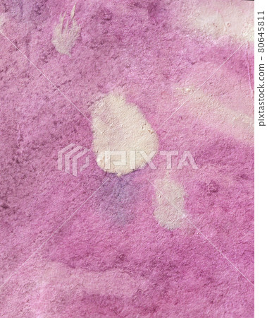 Abstract smudging purple paint as watercolor fill with white spots Abstract smudging purple paint as watercolor fill with white spots 80645811