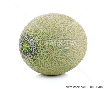 Cantaloupe melon isolated on white background 80645880