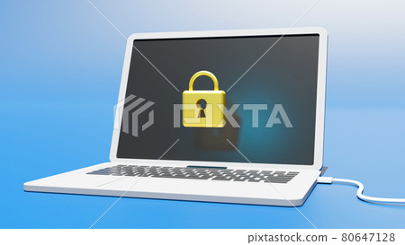 安全圖像 個人電腦和掛鎖 電腦系統鎖 Cyberseki 安全圖像 個人電腦和掛鎖 電腦系統鎖 Cyberseki 80647128