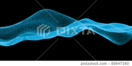Abstract technology background Computer matrix Futuristic cyber background with particles 3D rendering Abstract technology background Computer matrix Futuristic cyber background with particles 3D rendering 80647160