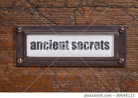 ancient secrets - file cabinet label ancient secrets - file cabinet label 80648113