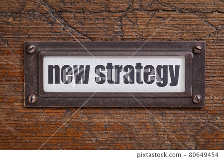 new strategy - file cabinet label new strategy - file cabinet label 80649454