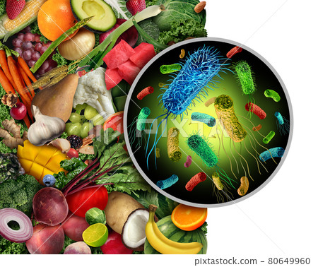 Contaminated Fruit And Vegetables Contaminated Fruit And Vegetables 80649960