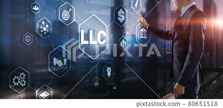 LLC. Limited Liability Company. Business Technology Internet 80651518