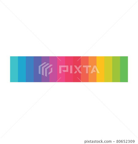 colored gradient pallet colored gradient pallet 80652309