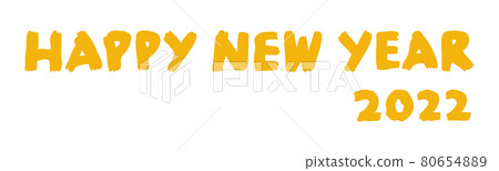 New Year's card _ greeting card _ HAPPY NEW YEAR New Year's card _ greeting card _ HAPPY NEW YEAR 80654889