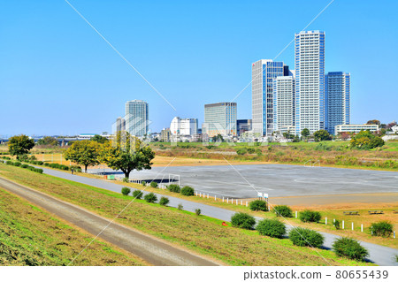 從新玉川大橋（東京都世田谷區）附近看二子玉川 / 二子玉川 Rise [2020.11] 80655439