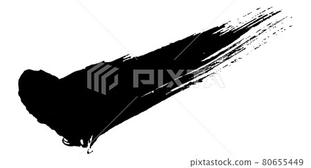 畫筆字符墨水模糊圖標 80655449