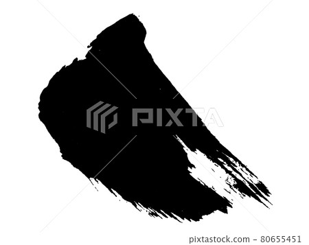 畫筆字符墨水模糊圖標 畫筆字符墨水模糊圖標 80655451