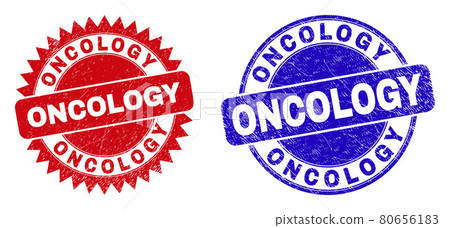 ONCOLOGY Rounded and Rosette Seals with Scratched Texture ONCOLOGY Rounded and Rosette Seals with Scratched Texture 80656183