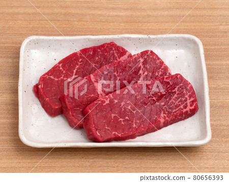 Joshu beef peach steak meat 80656393