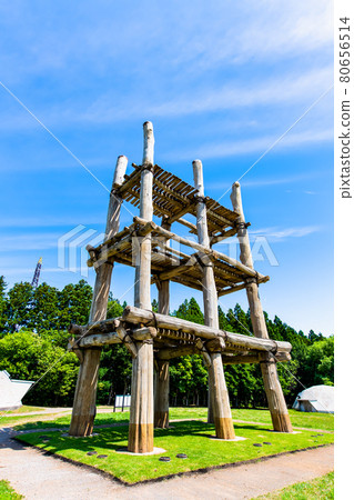 Aomori Prefecture Sannai Maruyama Site Six Pillar Building 80656514
