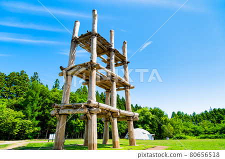 Aomori Prefecture Sannai Maruyama Site Six Pillar Building 80656518