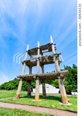 Aomori Prefecture Sannai Maruyama Site Six Pillar Building 80656530
